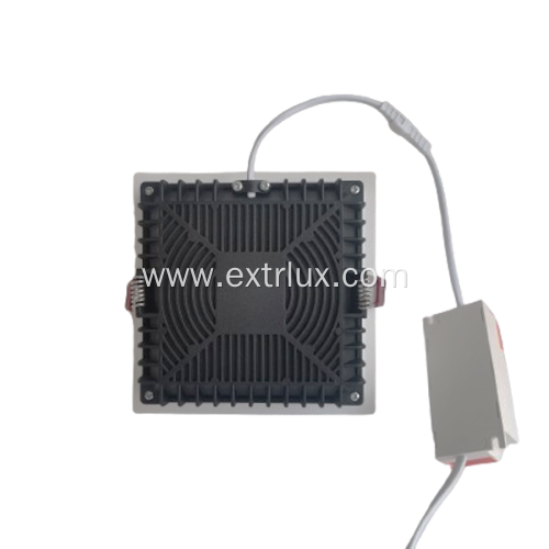 LED Recessed Square Aluminum Anti-glare Downlight 24W